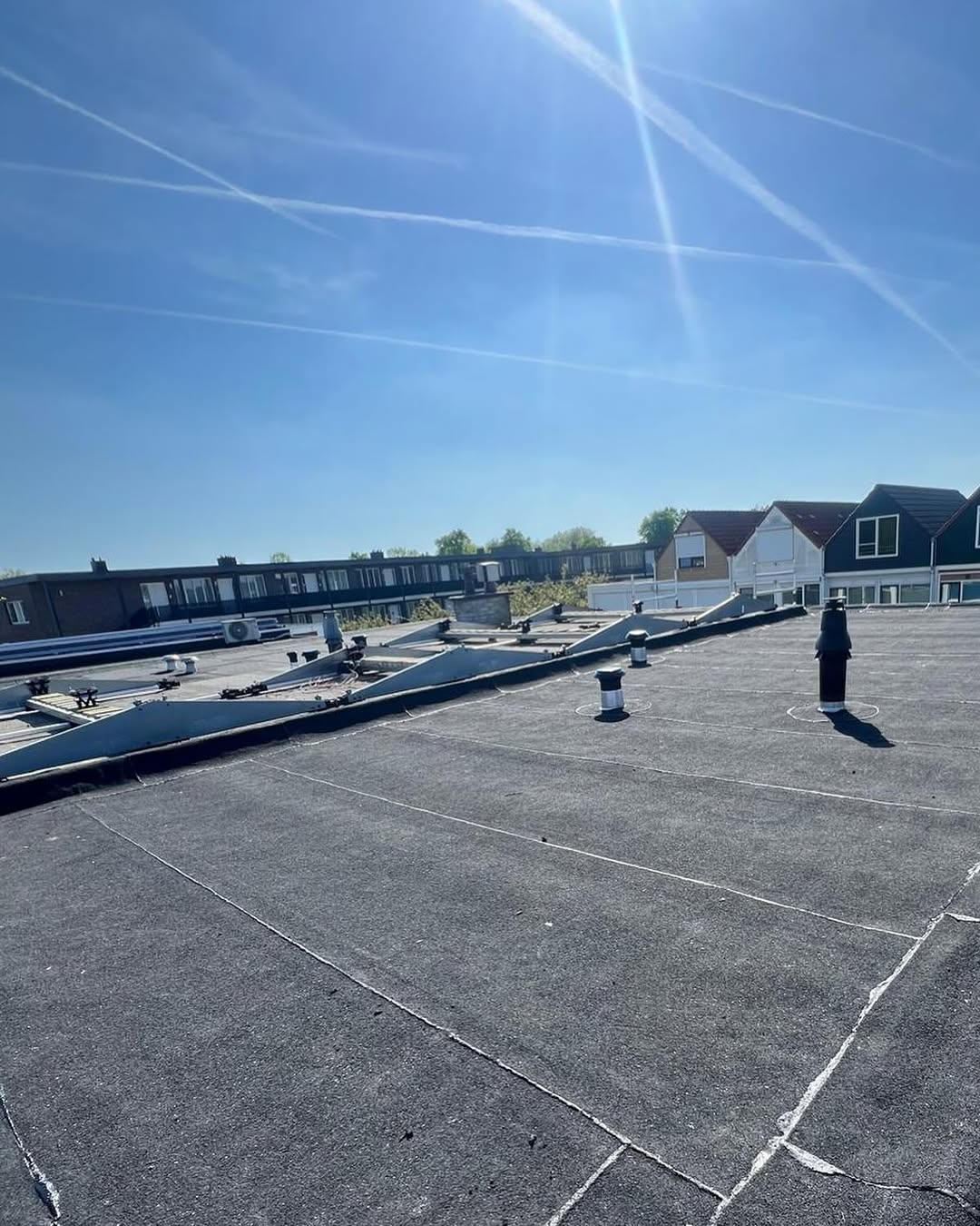 Renovatie bitumendak 75m2 – Professionele dakbedekking vernieuwing