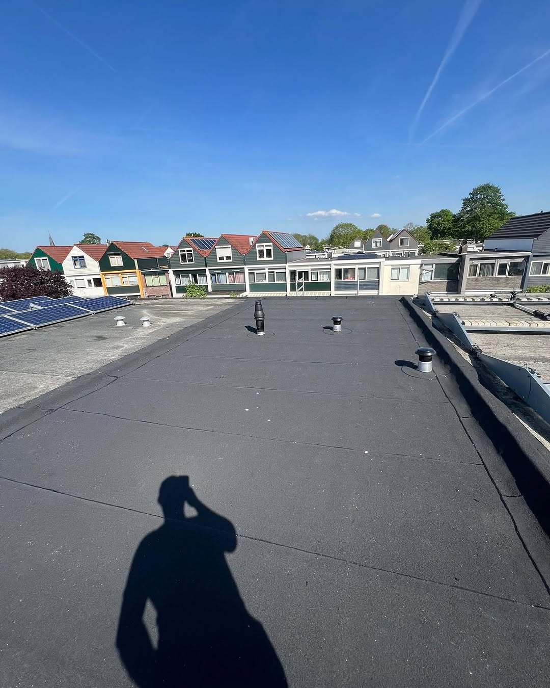 Renovatie bitumendak na ernstige lekkage
