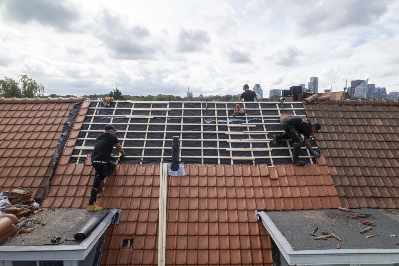 Pannendak isolatie