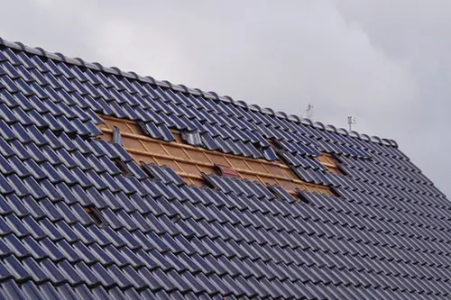 Pannendak reparatie
