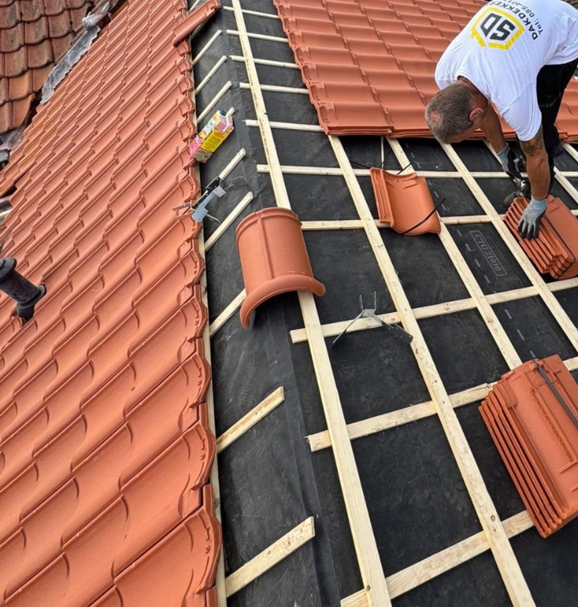 Pannendak renovatie