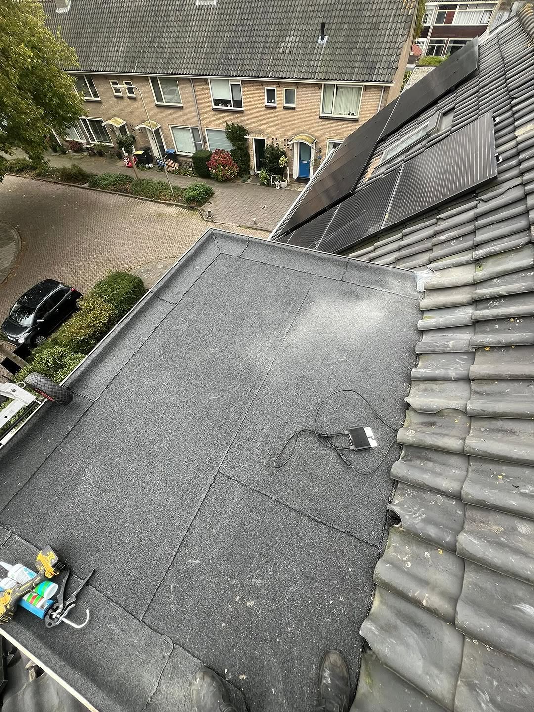 Bitumendak dakkapel renovatie 7m²